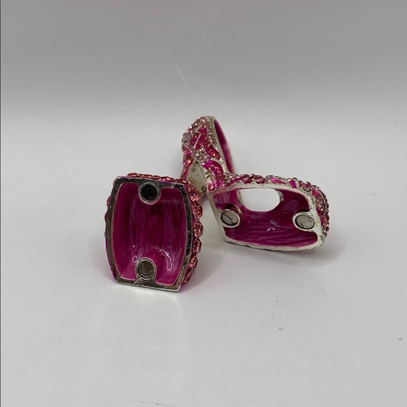 Pink rhinestones stillletto heel box - Picture 8 of 8